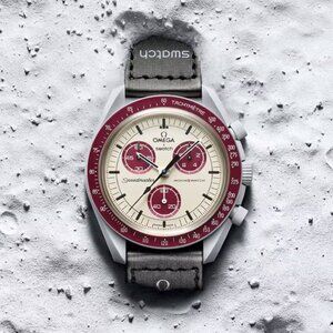 Swatch x Omega Moonswatch Mission to Pluto Watch brand new